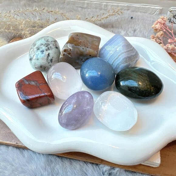 Set of 9 Crystal Tumbles - Picture 9 of 10